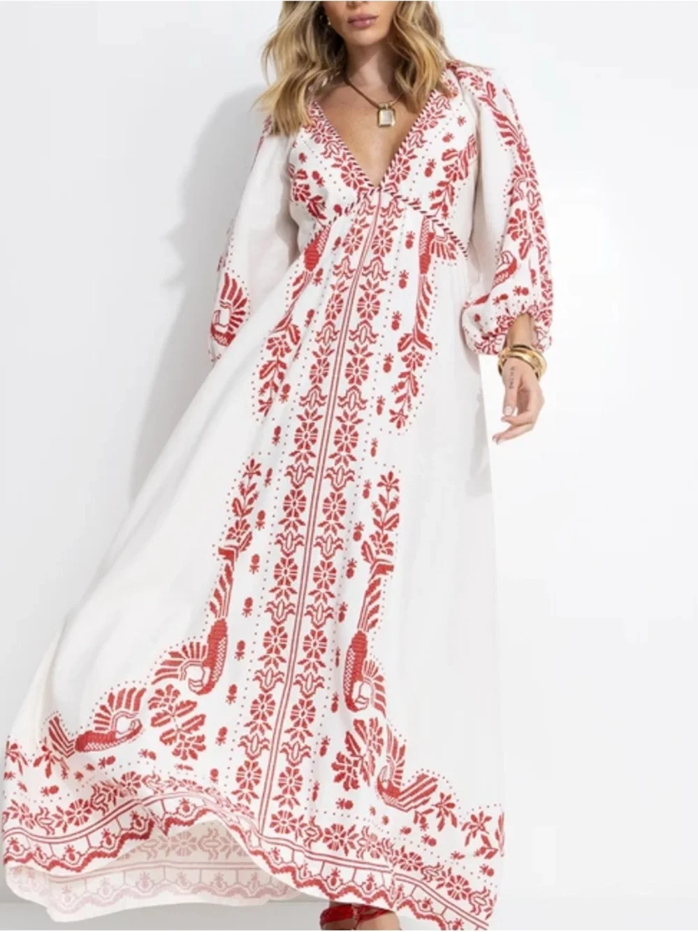 Farm Rio Max Floral Dress - Picture 2 of 4